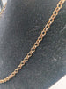 9ct Yellow Gold Belcher Chain Necklace - 10.16 Grams - 18" Long