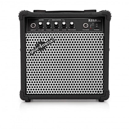 15W Electric Bass Practice Amp by Gear4music