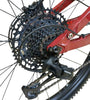 Calibre Bossnut  Full Suspension Mountain Bike (x-Large) red 21'' frame, 12speed, *** COLLECTION only***