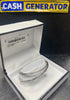 14ct White Gold Bangle, 15.6g