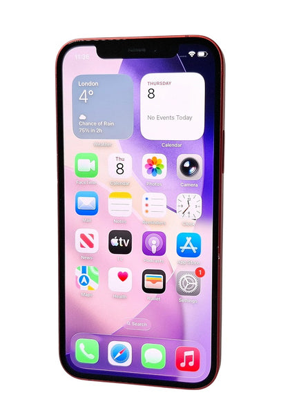 Apple iPhone 12 128GB Product Red Battery Health 88%