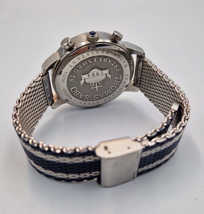 Thomas Sabo Men's Rebel Icon blue Chronograph Watch in original box