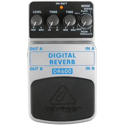 Behringer DR600 Digital Reverb Pedal **Collection Only**