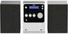 Bush CD/DAB FM Radio Bluetooth Mini Hi-Fi System – Silver