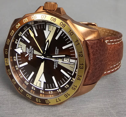 Vostok Europe 46mm 076/500 Radio Room GMT Automatic Watc