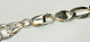 22" Sterling silver figaro chain