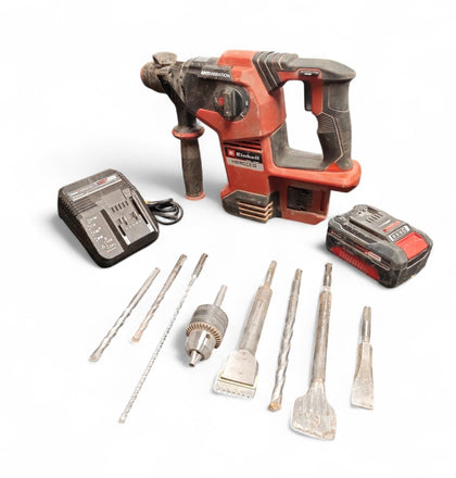 Einhell Herocco Hammer Drill w/battery,charger and case COLLECTION ONLY