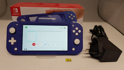 Nintendo Switch Lite Blue Console 32gb including 256gb SD Card