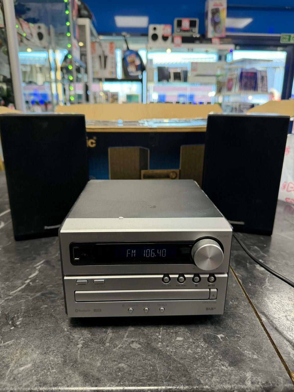 Panasonic Sc-pm250b Cd Stereo System Rich Bass & Clear Sound