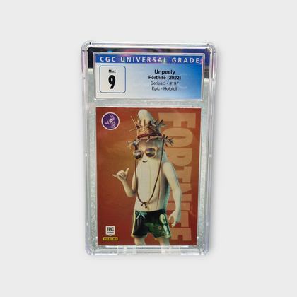 CGC UNIVERSAL GRADE OF FORTNITE UNPEELY 2022 GRADE 9 MINT PRESTON STORE