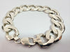 925 Silver Curb link bracelet 9"