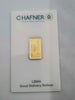C.Hafner 1g Fine Gold Bar 24ct (.9999) - Sealed Assay Card