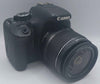 Canon camra EOs 600D + 18-55mm with Charger unboxed Black
