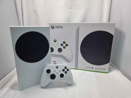 Xbox Series S Gaming Console - 512GB - White - Includes 1x White Controller - Box Included