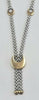 9ct Gold & Silver Chain 20"