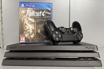 Sony PlayStation 4 Pro 1TB Console Bundle ( + Fallout 4 ) ** Unboxed **