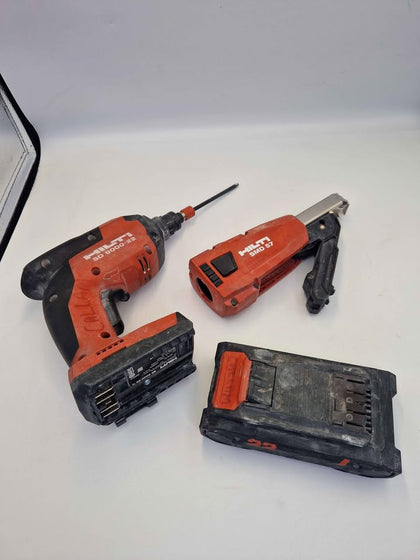 Hilti Nuron SD 5000-22 Cordless Drywall Screwdriver - With Nuron 4.0ah Battery & SMD 57 Magazine