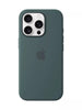 Apple iPhone 16 Pro Silicone Case with Magsafe - Lake Green