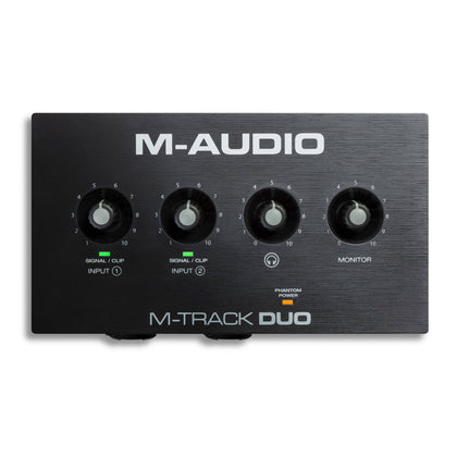 M Audio M Track Duo USB Audio Interface For Recording.