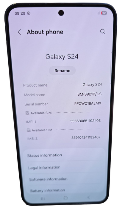 Samsung Galaxy S24 5g 128GB