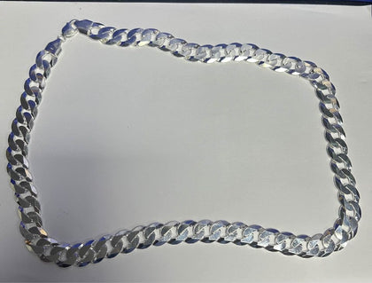 Silver thick chain brand new 152.38G hallmarked 925 approx. 28