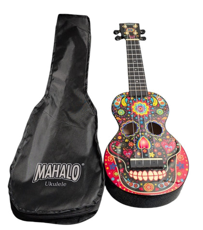 Mahalo MA1SKBK Art Series (Skull Black 