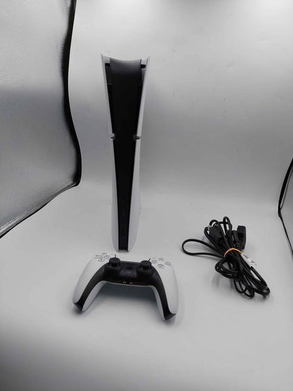 PlayStation 5 console slim digital edition 825GB White Unboxed with Controller and power cable