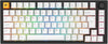 GLORIOUS Gaming GMMK PRO 75% - Modular Mechanical Gaming Keyboard, TKL Size, 1.5kg Frame, Customisable, Fox Switches, Coiled Cable - English QWERTY La