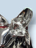 50CM CHROME BULL TERRIER statue