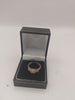 9k Gold Ring with lilac stones Size Q 2.6G Hallmarked(375)&Tested