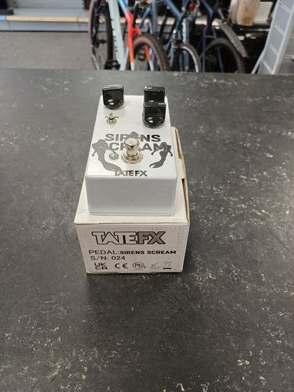 Tate FX Sirens Scream Distortion & Overdrive Pedal