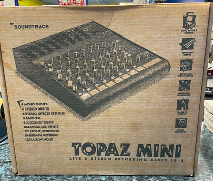 Topaz Mini by Soundtracs mixer 12-2