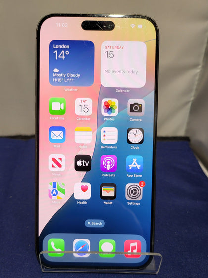 Apple iPhone 15 Pro Max Black Titanium, 256GB, Unlocked