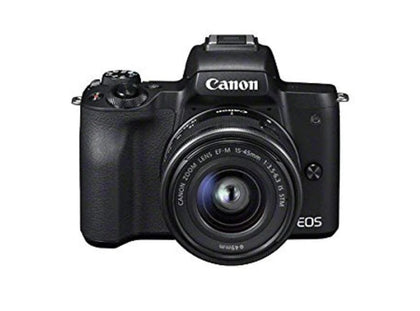 Canon EOS M50 Mk2 Compact System Camera with EF-M 15-45 mm f/3.5-6.3 IS STM
