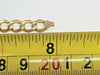 9ct Yellow Gold Curb Chain Bracelet 8"