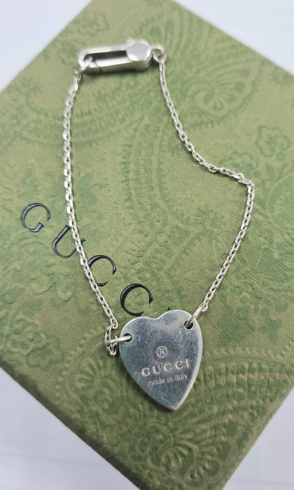 Gucci Heart Bracelet 17cm