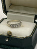 9ct White Gold Ring Size - K