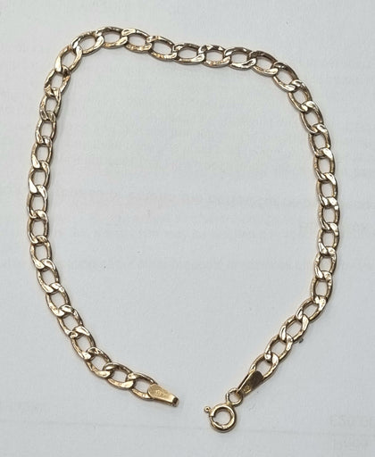9ct Gold Bracelet 7.5