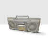 Sharp GF-575 Stereo Boombox – Vintage Portable Radio Cassette Player