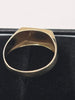 9ct full hallmarked diamond ring , 2.3 grams - size R
