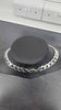 925 silver necklace Curb white style 111.2G 26" with box **BRAND NEW**