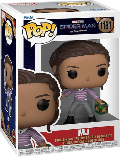 Funko Pop! Marvel: Spiderman No Way Home 2021 - MJ With Box - Spider-man #1161 **Collection Only**