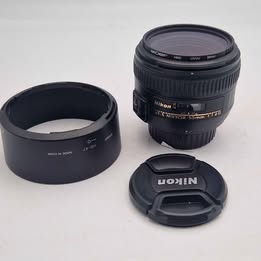 Nikon AF-S NIKKOR 50mm f/1.4G Lens – Black – Nikon F Mount