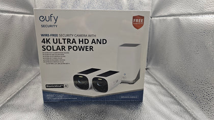 Eufy Security S330 eufyCam 3 2-Cam Kit Security Camera Outdoor Wireless 4K.