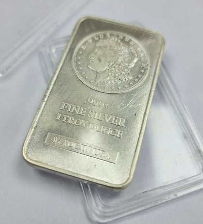 1oz 999 Morgan Silver Bar