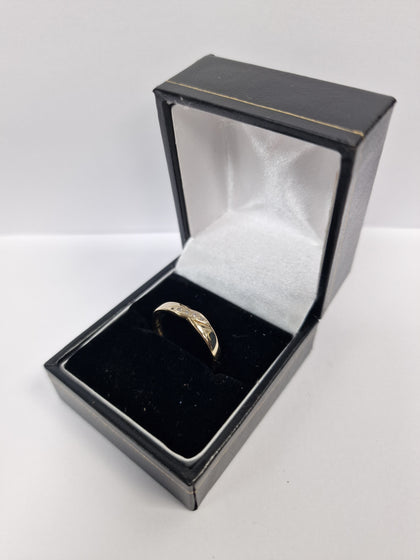 Gold Ring 375 9ct 1.4G Size Q