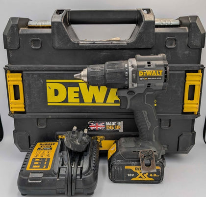 DeWalt DCD100 18V Cordless Combi Drill - 100 Year Anniversary, With 4.0Ah Battery & Charger