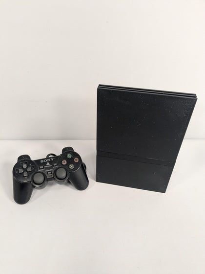 Sony Playstation 2 Slim PS2 Black Console Package