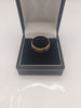 9ct Hallmarked Yellow Gold Ring - 3.59g Weight, Size N/O