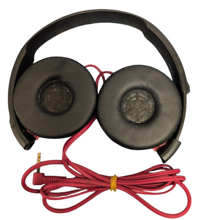 Sony Wired Headphones Red 